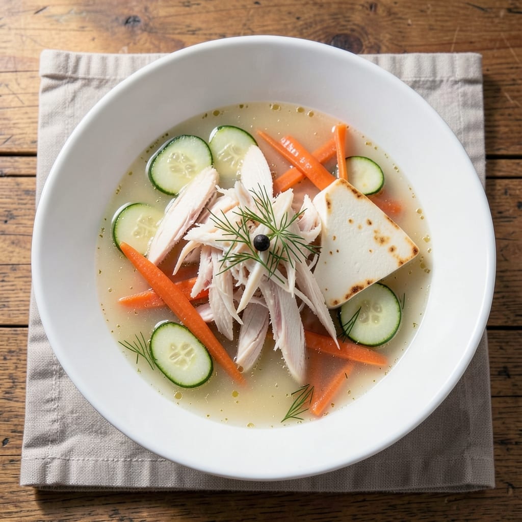 100-Calorie Soup Recipe: Light and Packed With Protein Power