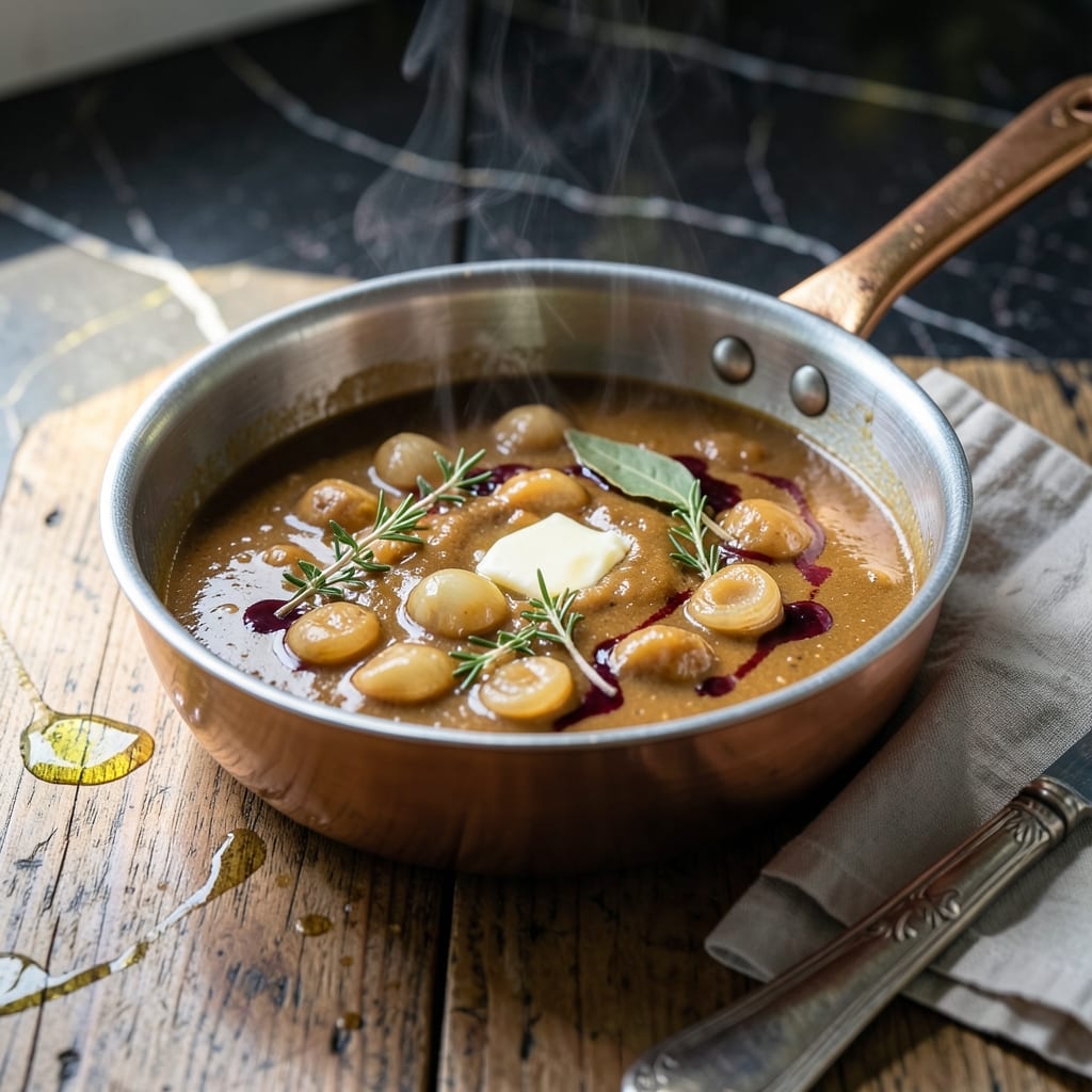 Chateaubriand Sauce Recipe: Rich Red Wine and Shallot Reduction
