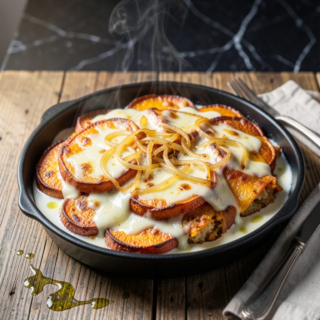 Sweet Potato Cheese Recipe: Caramelized Sweetness With Melty Layers