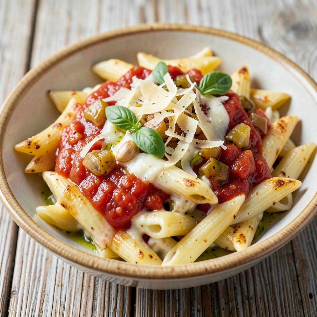 5 Cheese Penne Pasta Recipe: Bold Melty Layers in One Pot