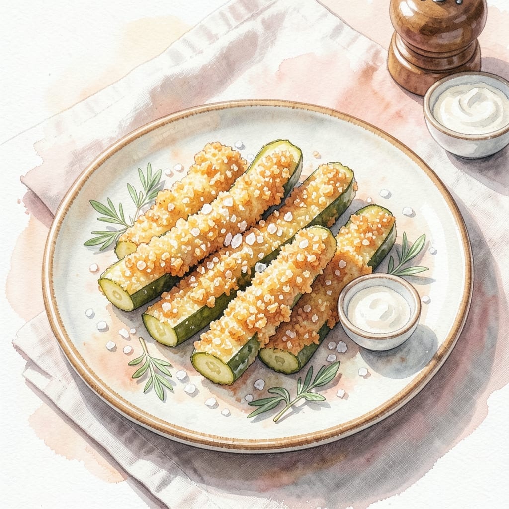 Fried Pickle Recipe Panko: Extra-Crunchy Bites With Japanese Breadcrumbs Fried Pickle Recipe Panko: Extra-Crunchy Bites With Japanese Breadcrumbs