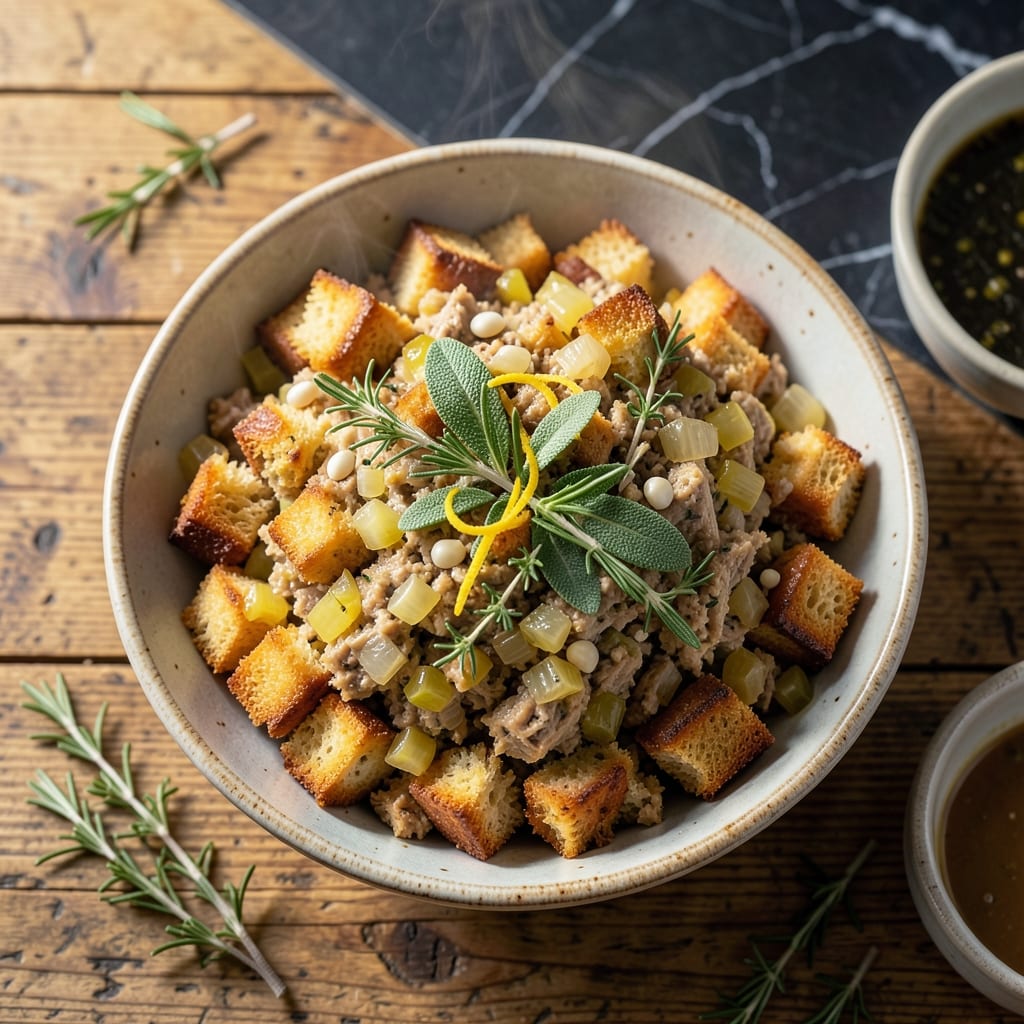 Lamb Stuffing Recipe: Herb-Infused Savory Bread Crumb Delight Lamb Stuffing Recipe: Herb-Infused Savory Bread Crumb Delight