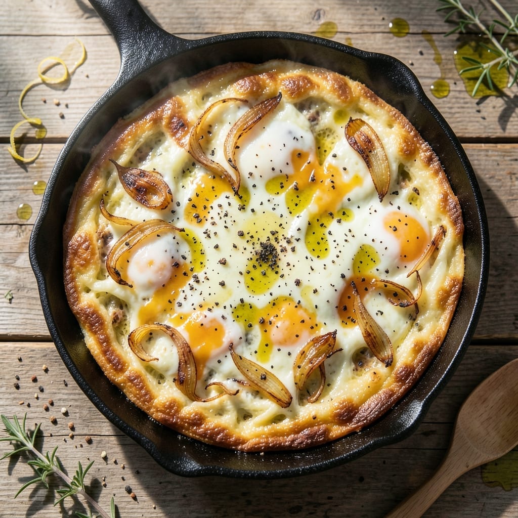 4-Egg Oven Frittata Recipe: Fluffy, Golden Edges Without Overcooking