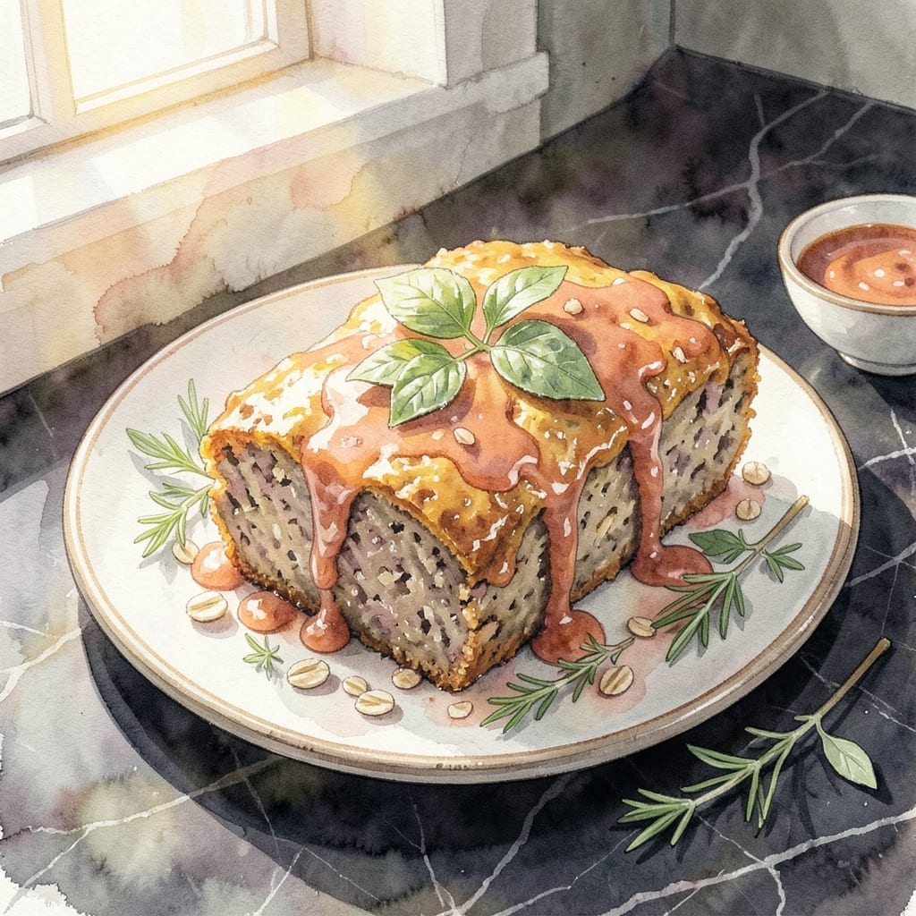 Gluten Free Meatloaf Recipe With Oats: Moist Texture With Hearty Flavor