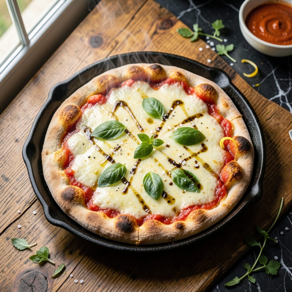 1727 Pizza Recipe: Homemade Neapolitan Crust in 15 Minutes