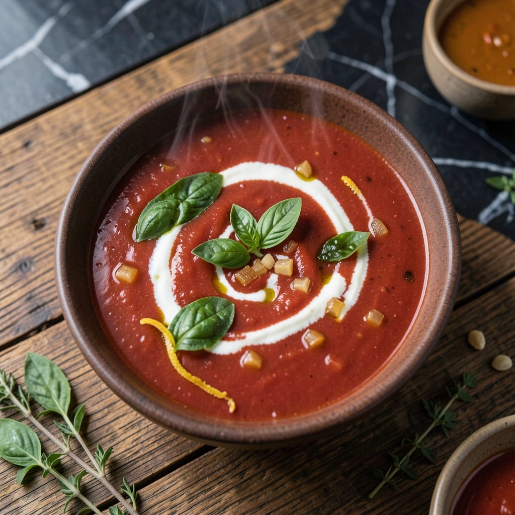 Schlotzsky's Tomato Basil Soup Recipe: Copycat Creamy Herb-Infused Bowl