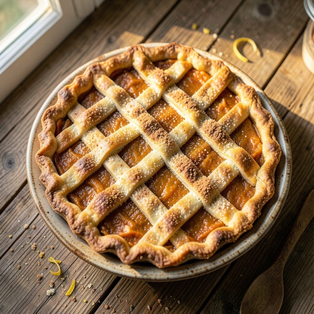 1800s Pumpkin Pie Recipe: Spiced Crust and Silky Filling Tradition
