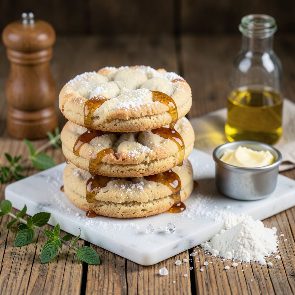 1 Minute Sugar Cookie Recipe: Crisp Fondant Crowns in One Tin