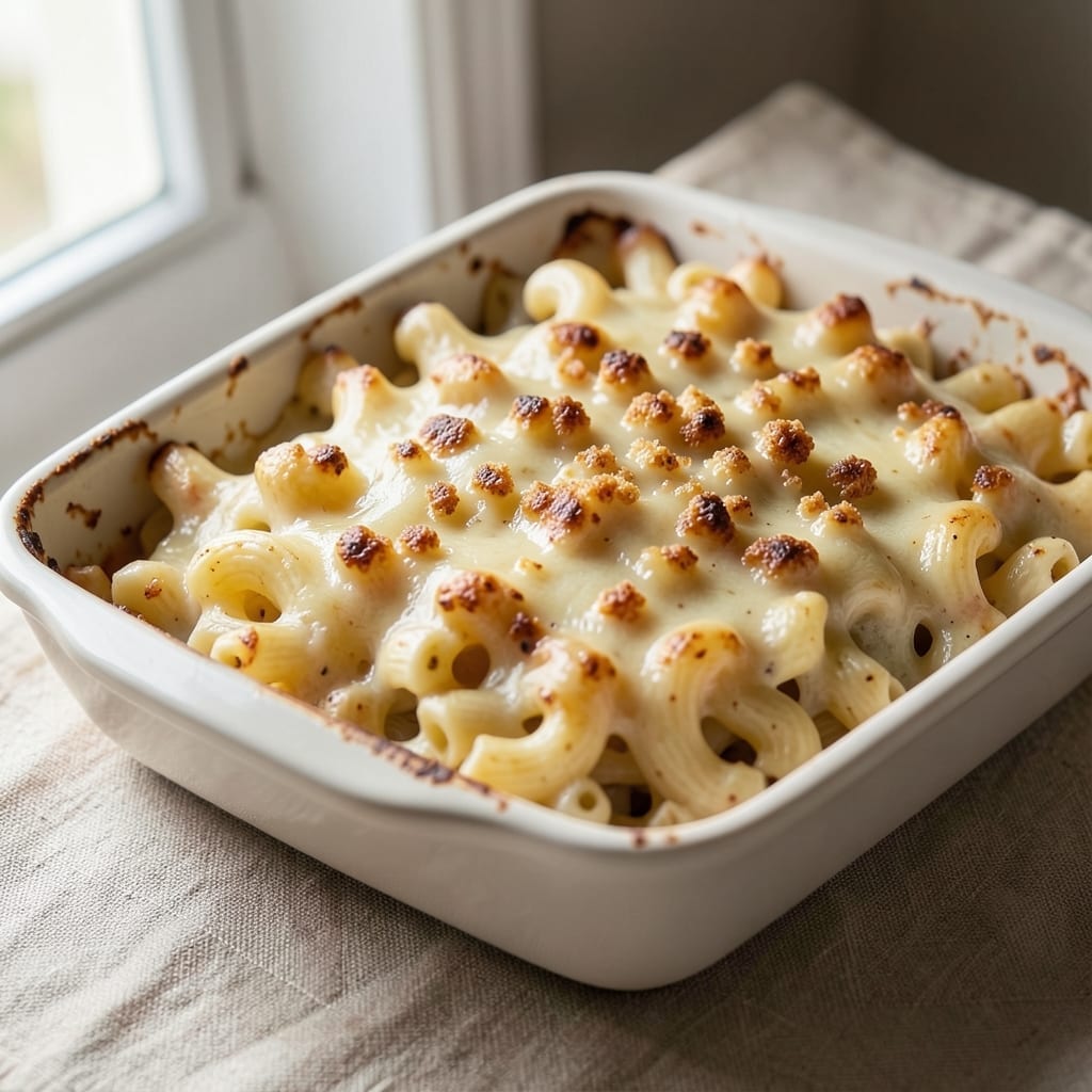 16 Oz Baked Mac and Cheese Recipe: Bubbly Top and Ultra-Creamy Pull-Apart