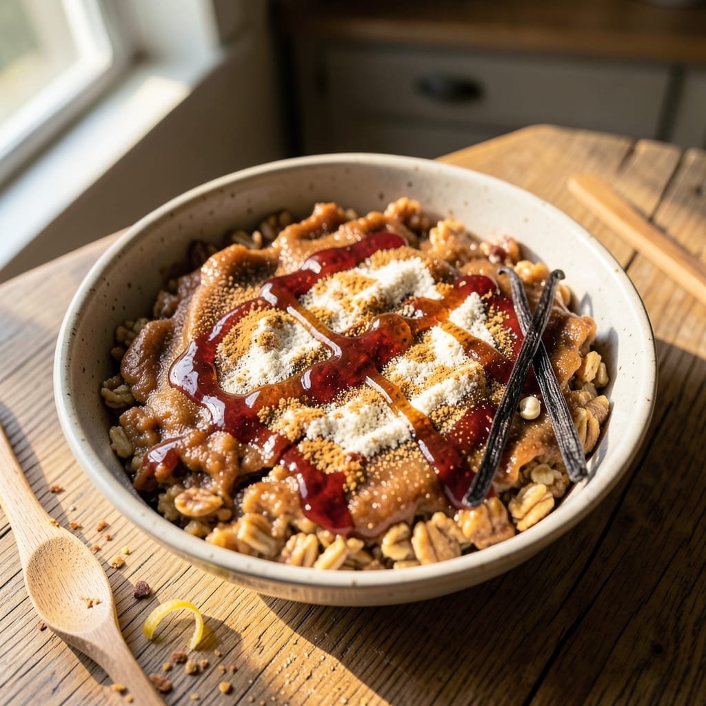 1 Bowl Baked Oatmeal Recipe: Warm Spiced Layers in 10 Minutes