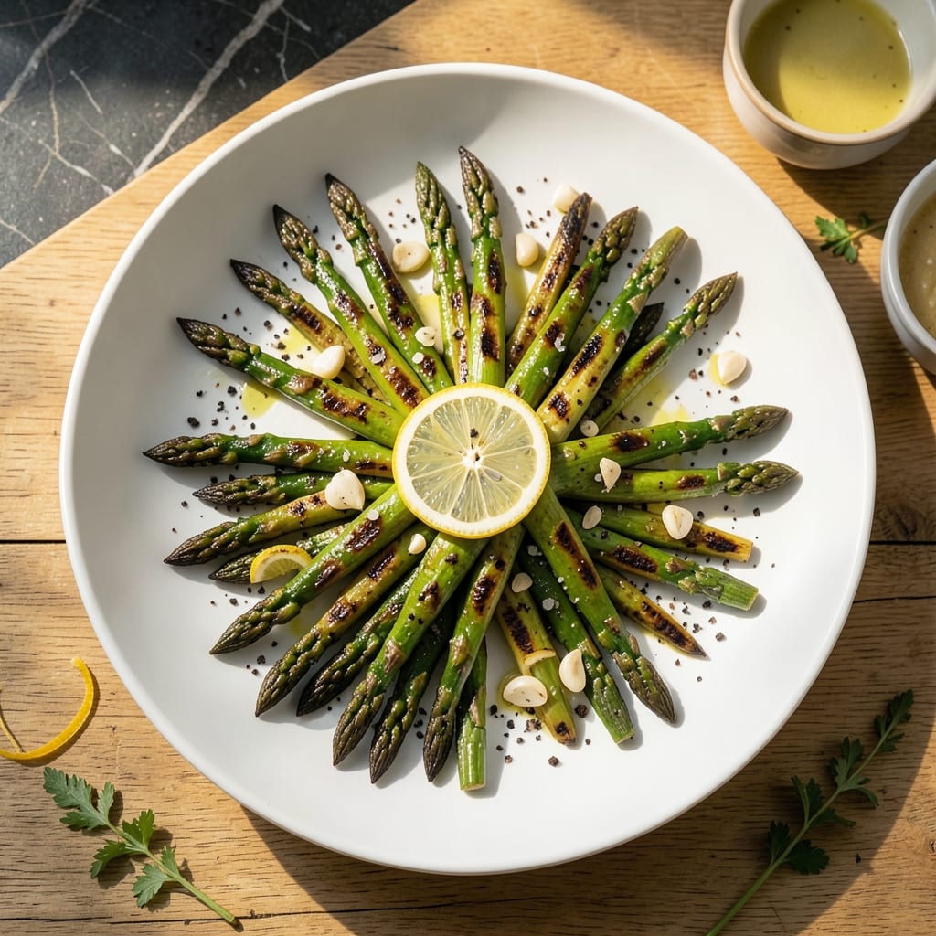 Grilled Asparagus Recipe: Charred Tips With Lemon Zest Finish