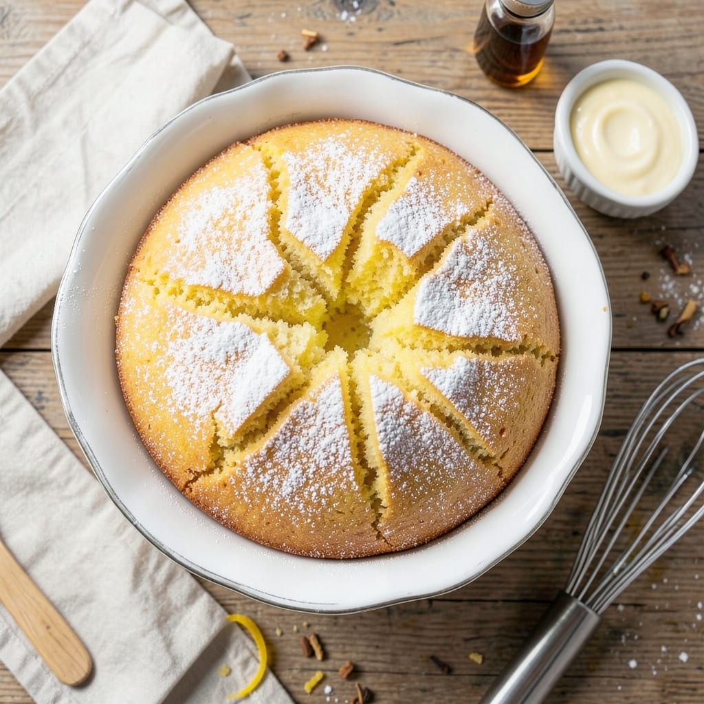 2 Egg Yellow Cake Recipe: Ultra-Moist Vanilla Bliss in One Tin