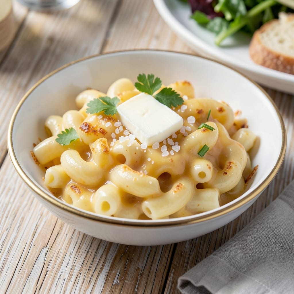 1 Serving Mac and Cheese Recipe: Single-Pan Melted Cheese Bliss