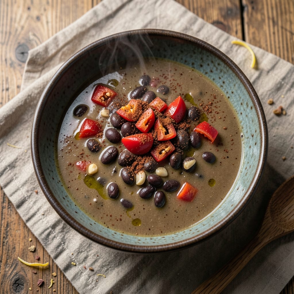 20-Minute Black Bean Soup Recipe: Smoky Spice-Packed Warmth in One Pot