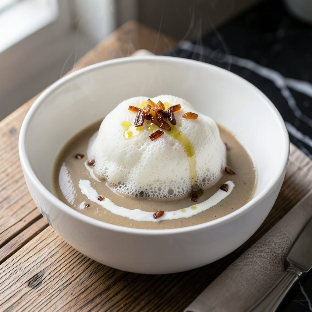 Mushroom Foam Recipe: Light and Airy Umami Elevation