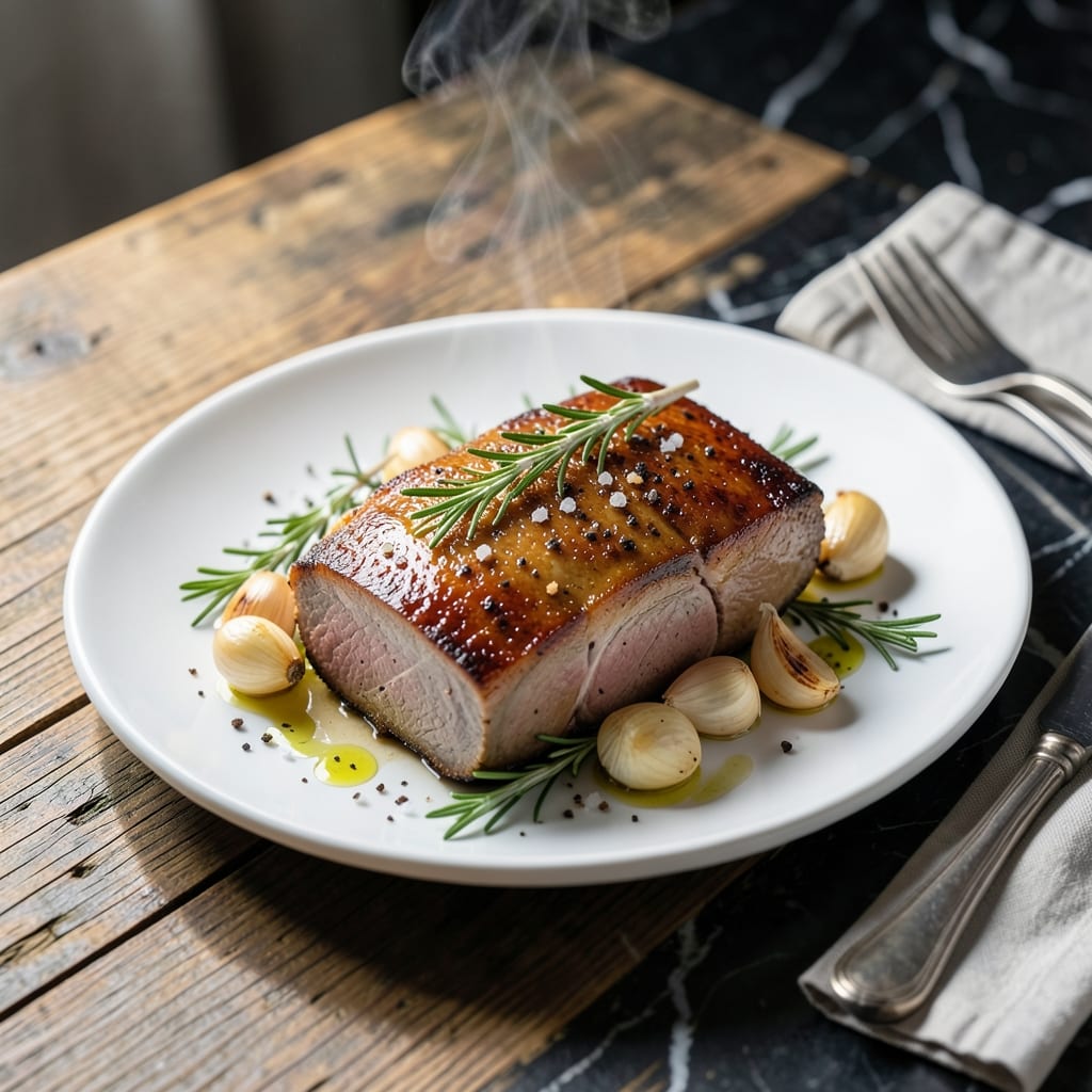 Veal Loin Recipe: Fork-Tender Elegance with Rosemary and Garlic