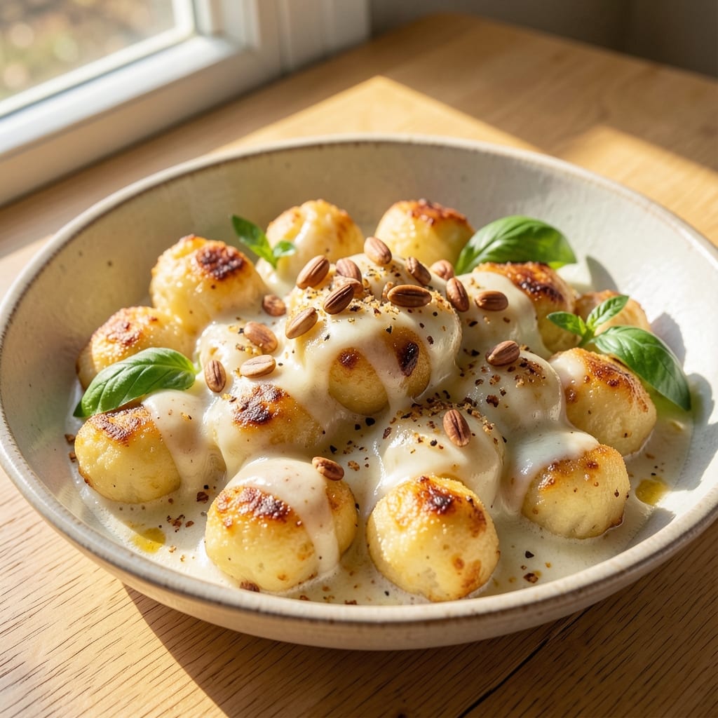 4 Cheese Gnocchi Recipe: Pillowy Clouds Bursting With Italian Cheese Magic