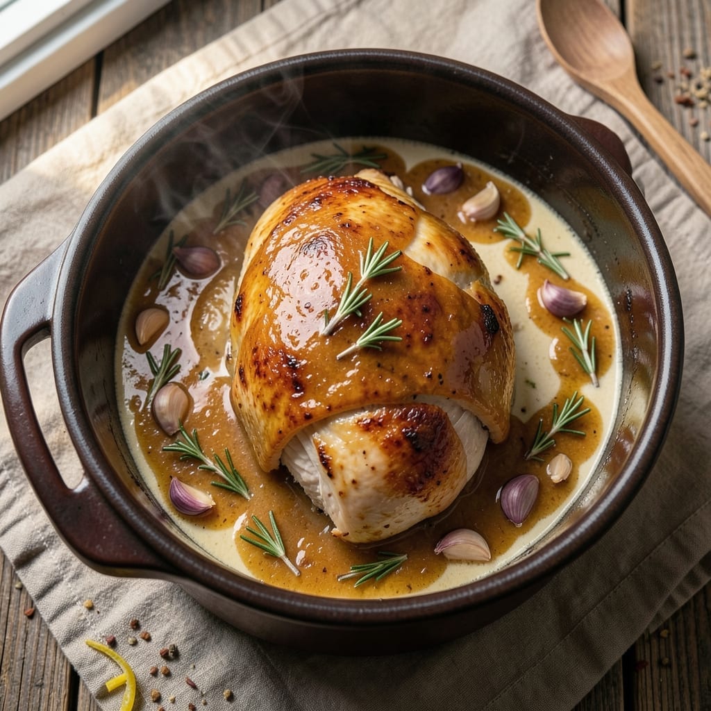 3 Lb Turkey Breast Crock Pot Recipe: Juicy, Moist Center With Crispy Skin Trick