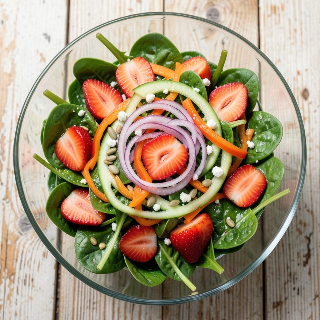 5 a Day Salad Recipe: Vibrant Veggies Packed With Crunch and Color