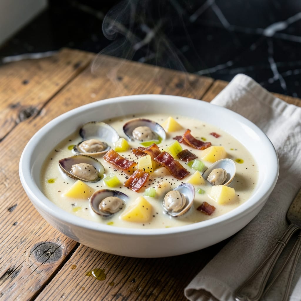 Doogers Clam Chowder Recipe: New England-Style Creamy Bowl