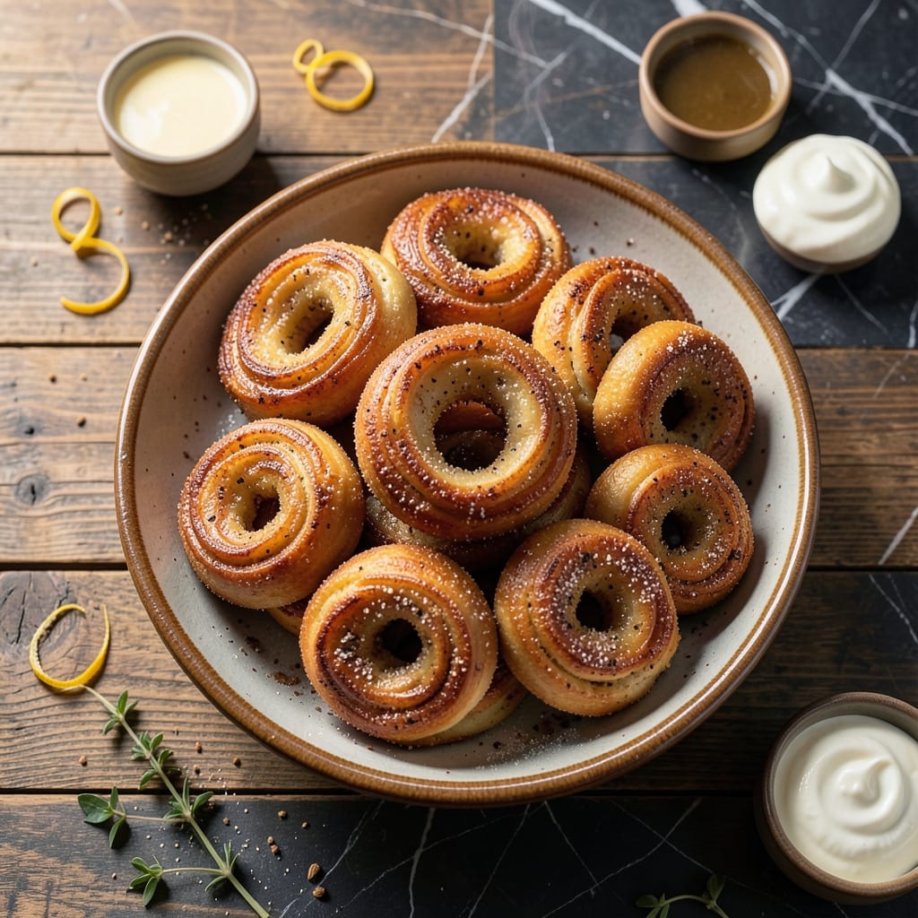 Persian Donut Recipe: Cardamom-Scented Rings of Golden Crispness