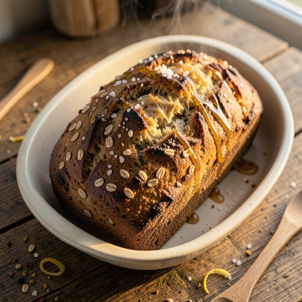 100 Whole Wheat Oatmeal Bread Recipe: Hearty Crust With Nutty Depth