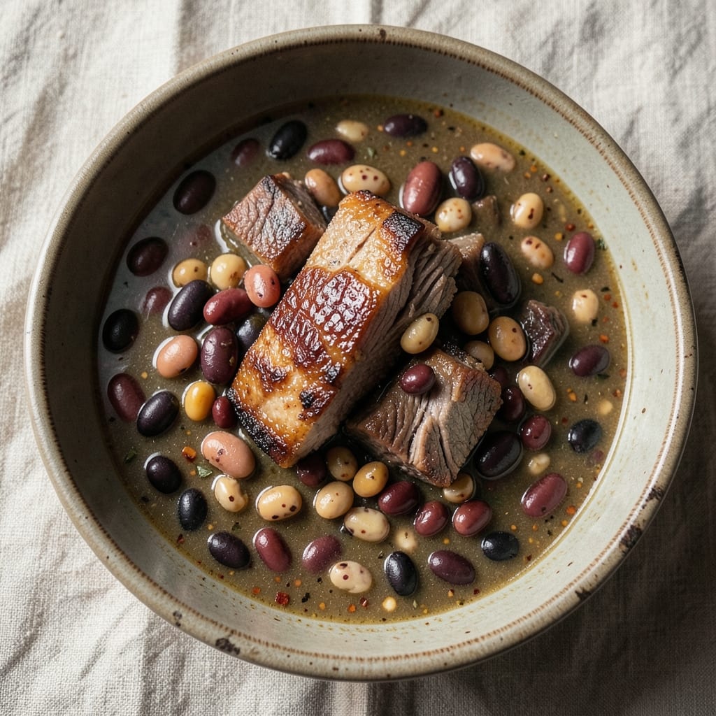 15 Bean Soup Recipe with Meat: Hearty Pot Luck Crowd-Pleaser