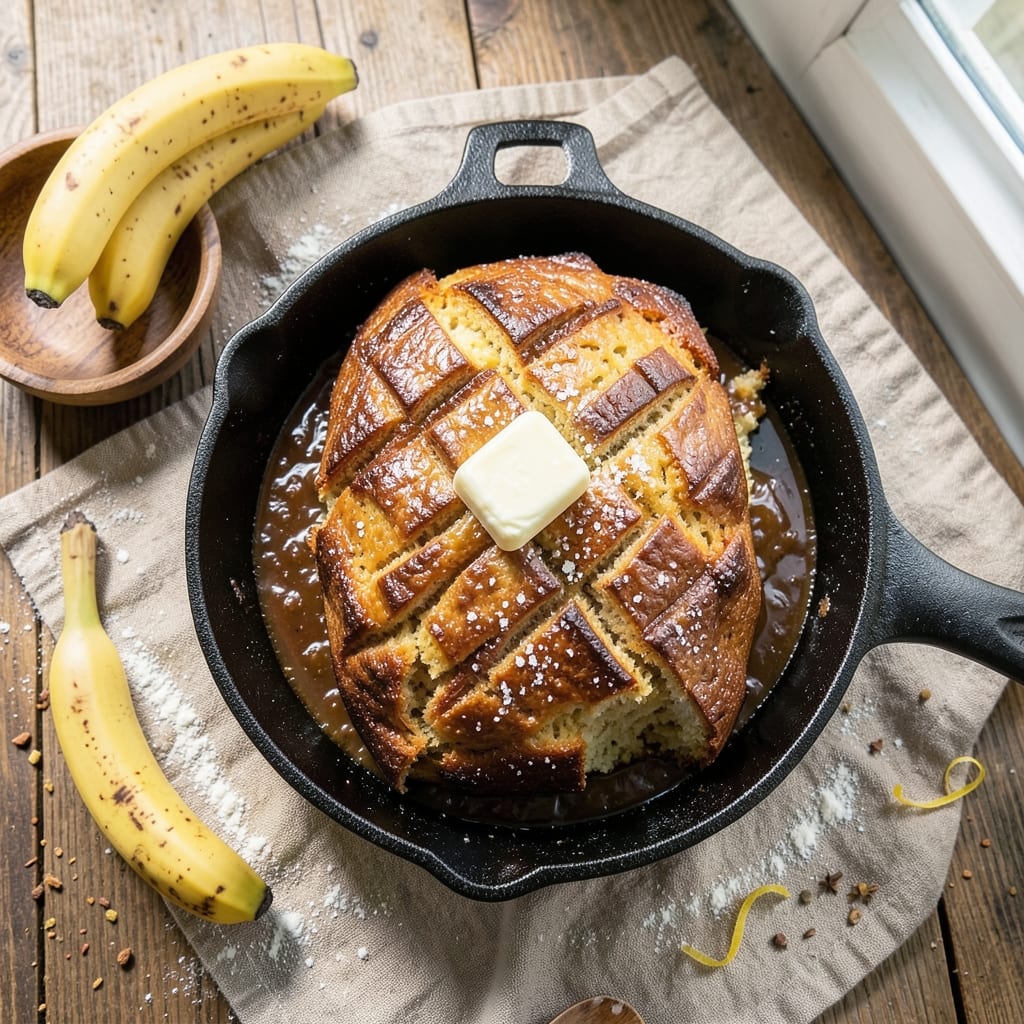 13x9 Banana Bread Recipe: Moist Crumb and Walnut Swirl Magic