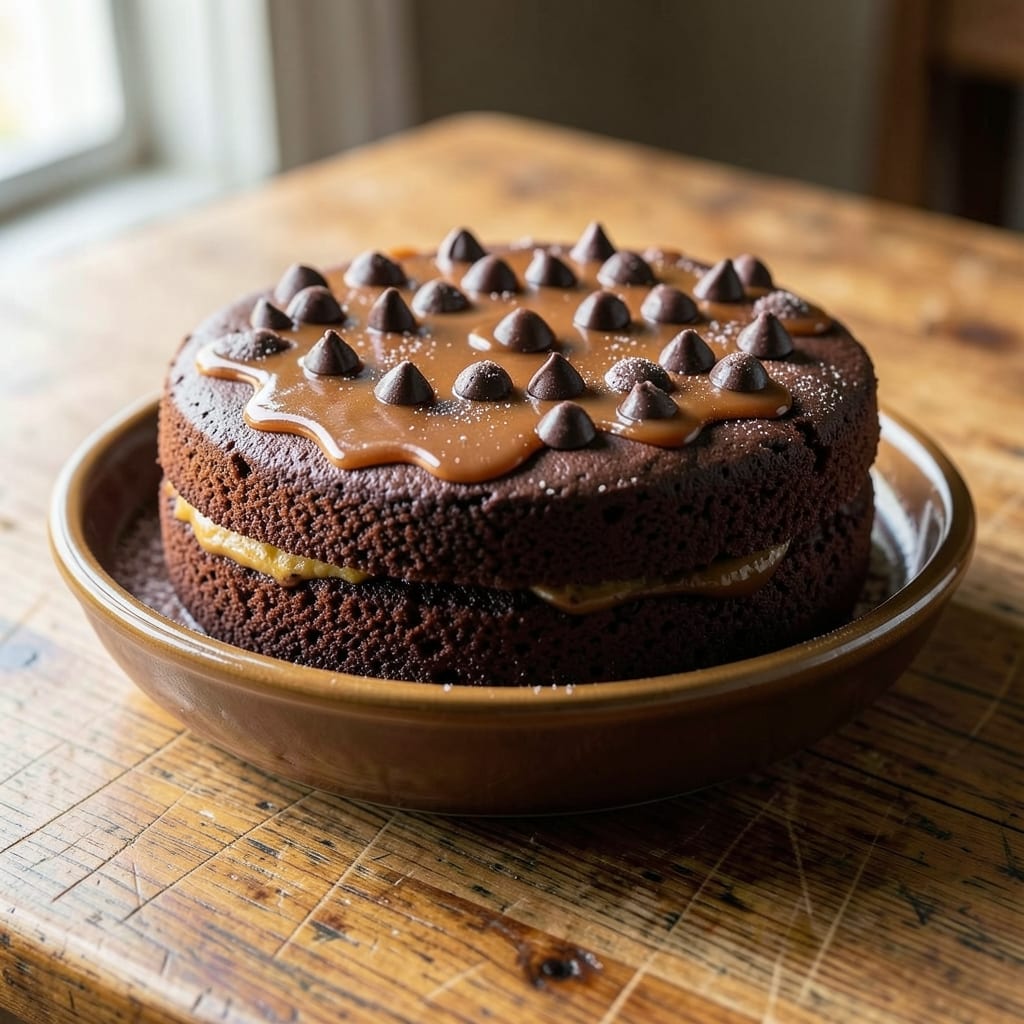 4-Ingredient Chocolate Cake Recipe: Single-Pan Richness Without Mixing