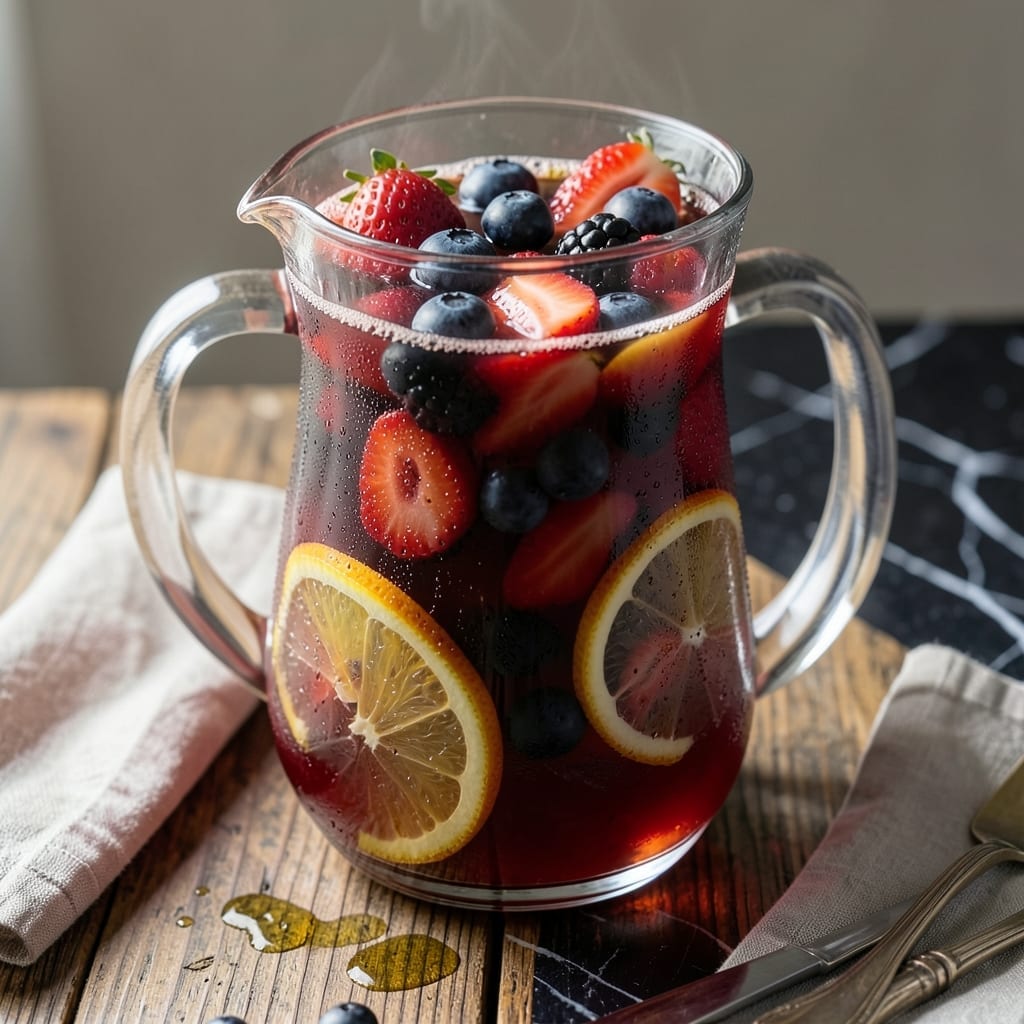 Longhorn Berry Sangria Recipe: Steakhouse-Style Refreshment in a Pitcher