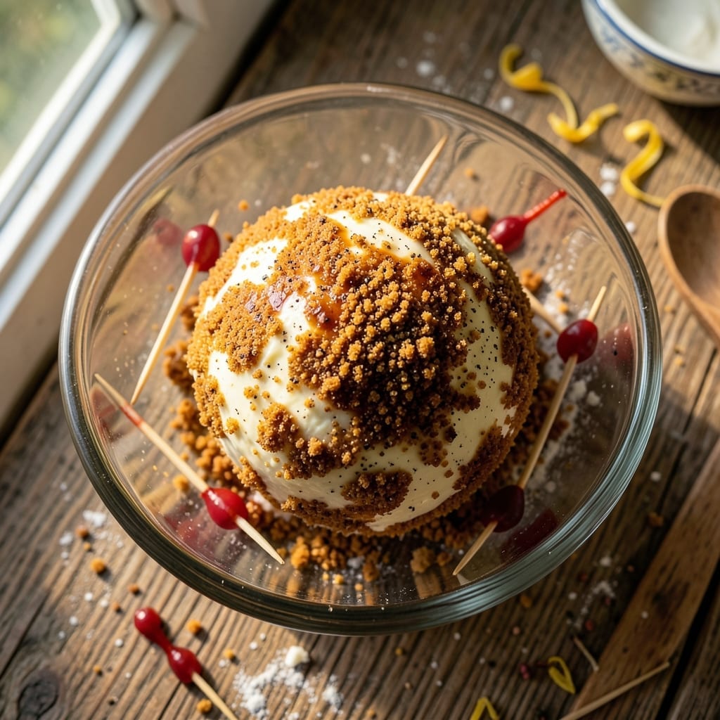 1960s Cheese Ball Recipe: Nostalgic Party Bite With Crunchy Edges