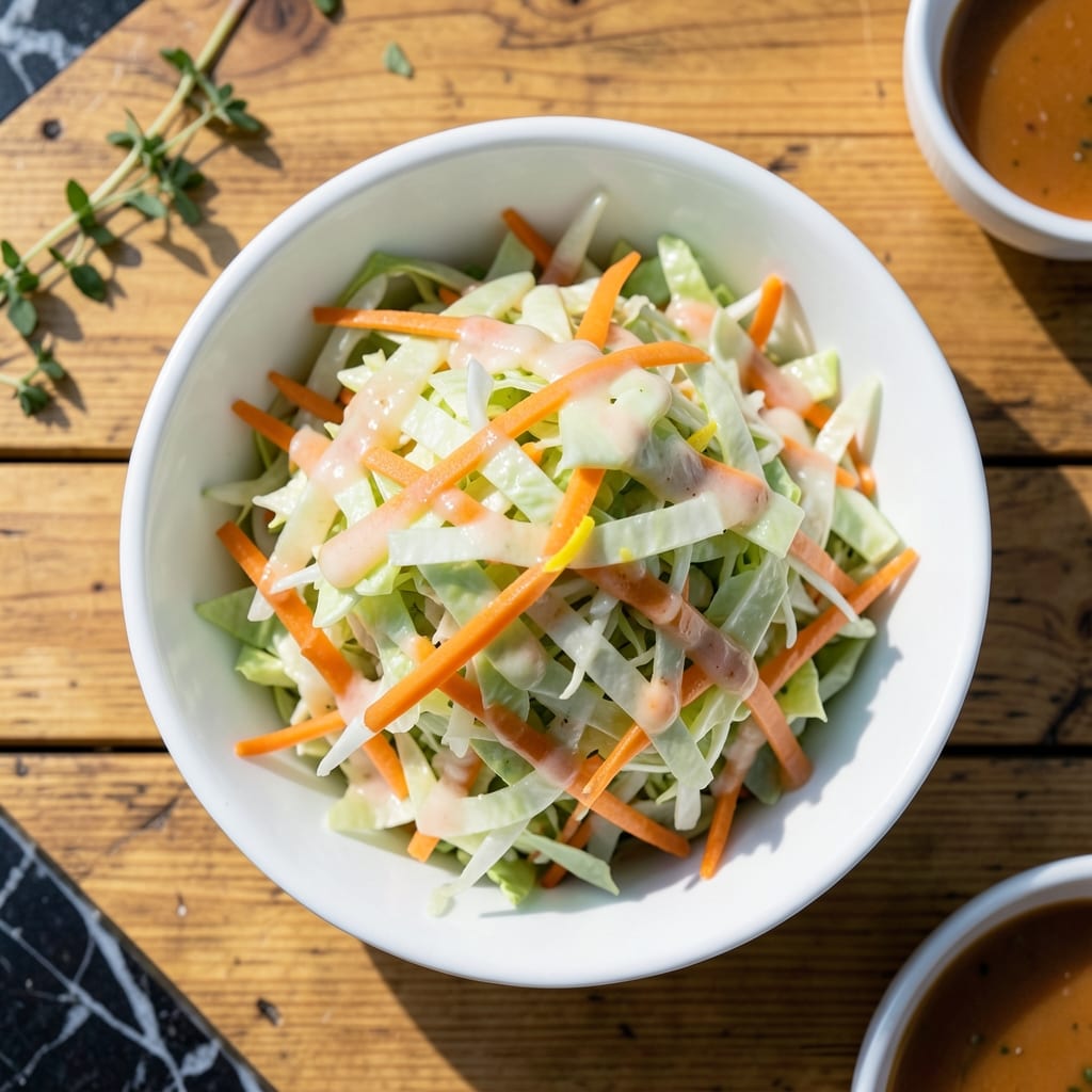 Parkers BBQ Coleslaw Recipe: Tangy Vinegar-Based Picnic Staple