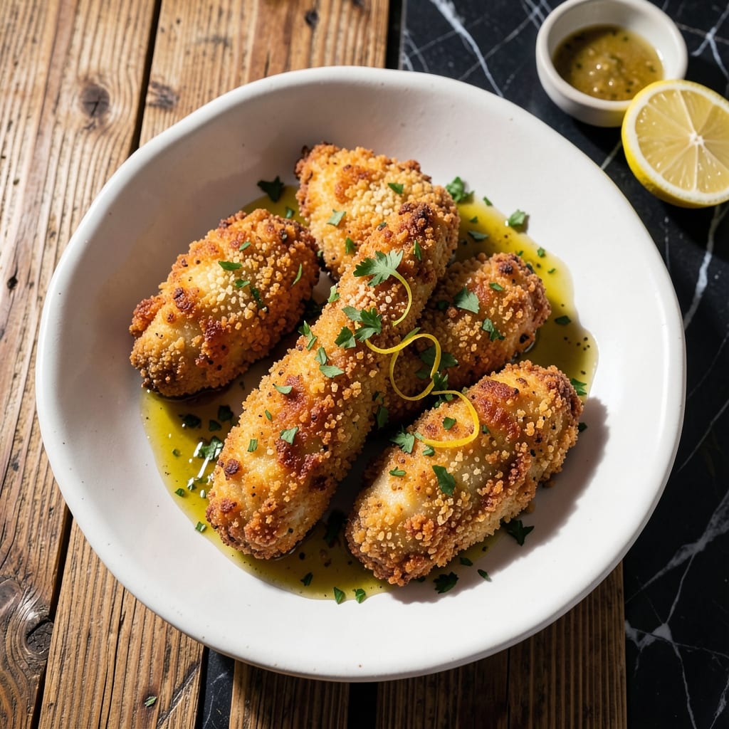 Garlic Parmesan Chicken Tenders Recipe: Crispy Bites With Cheesy Goodness