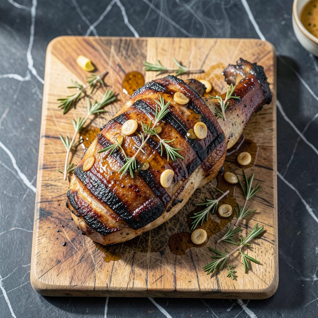 Smoked Lamb BBQ Recipe Whole: Oak-Infused Richness With Herb Crust