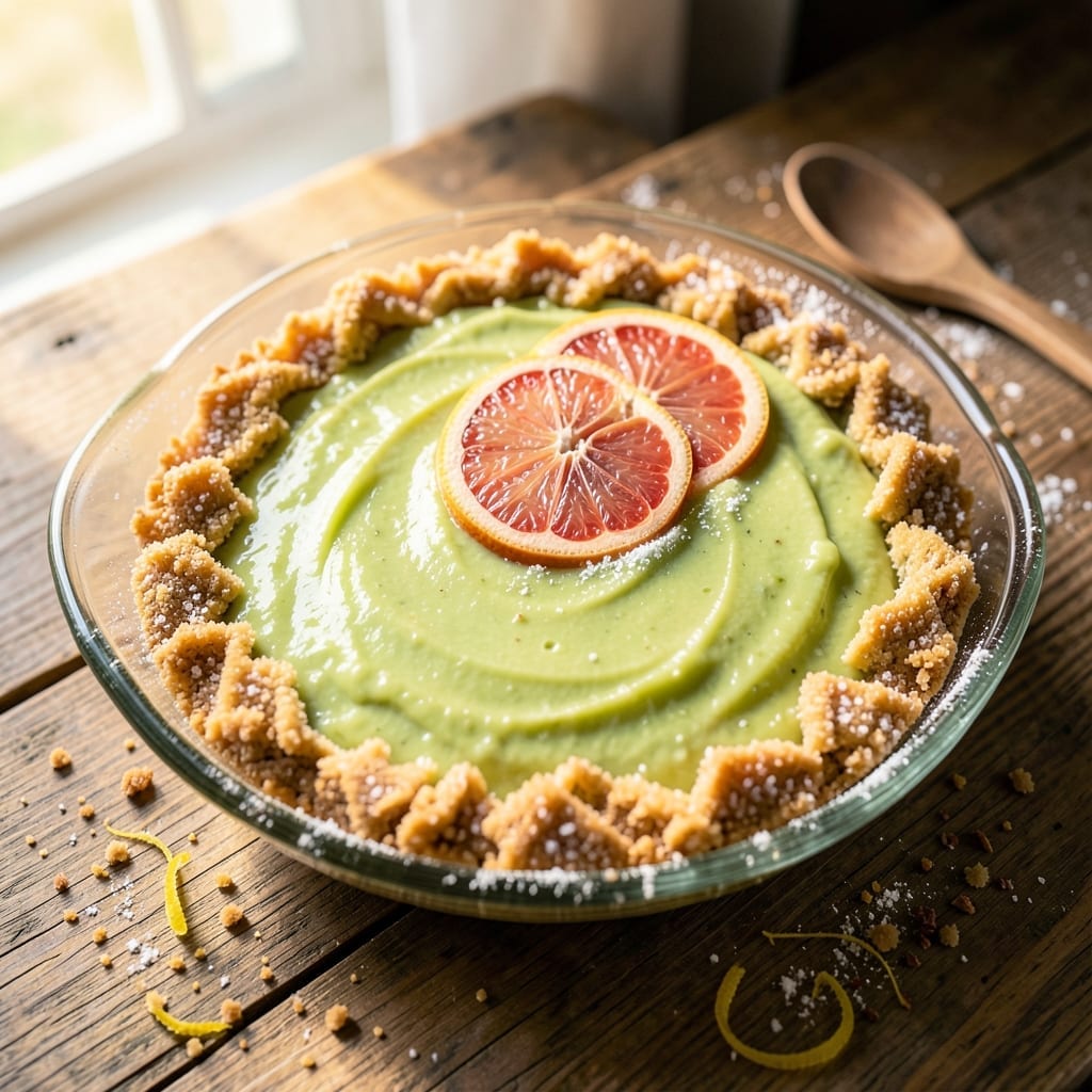 5-Minute Key Lime Pie Recipe: Zesty Tartness in a Grapefruit Crust 5-Minute Key Lime Pie Recipe: Zesty Tartness in a Grapefruit Crust