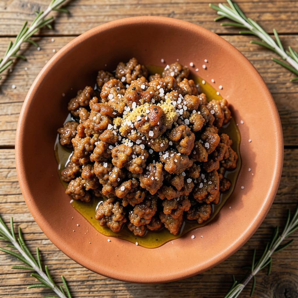1 Pound Ground Beef Recipe: Crispy-Crusted Bites in 20 Minutes