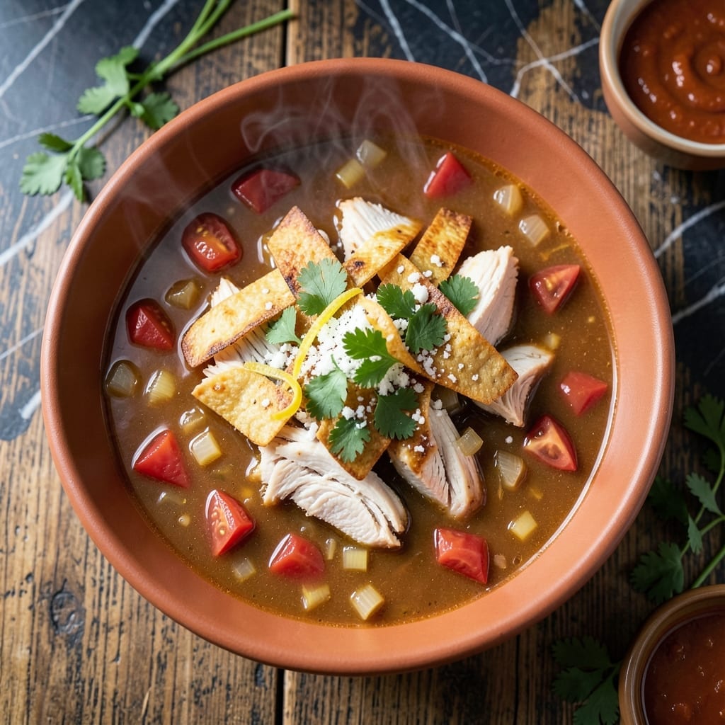 Cheesecake Factory Chicken Tortilla Soup Recipe: Spicy Southwestern Flavors Simmered to Perfection