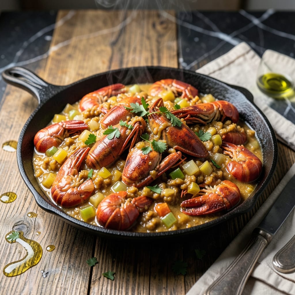 Cajun Ninja Crawfish Etouffee Recipe: Louisiana-Style Smothered Spice