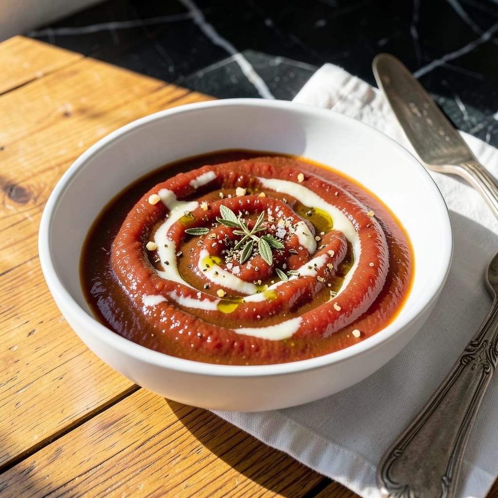 Giovanni's Red Dressing Recipe: Tangy Tomato-Parmesan Emulsion