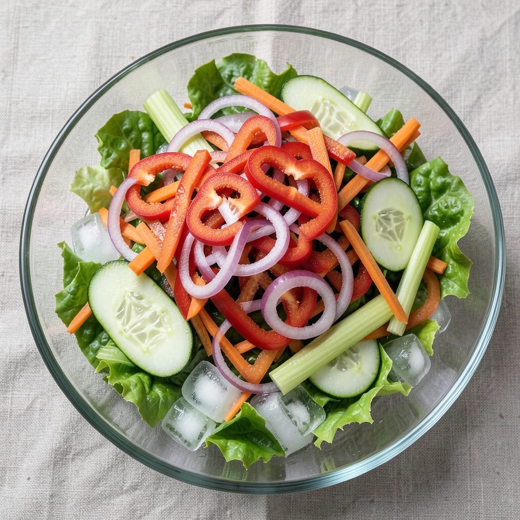 24 Hour Vegetable Salad Recipe: Crispy, Flavor-Infused Freshness After Overnight Soak 24 Hour Vegetable Salad Recipe: Crispy, Flavor-Infused Freshness After Overnight Soak