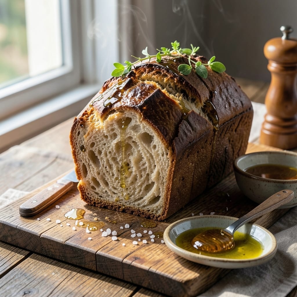 1 Kilogram Bread Recipe: Artisan Loaf With Crusty Bite and Airy Crumb
