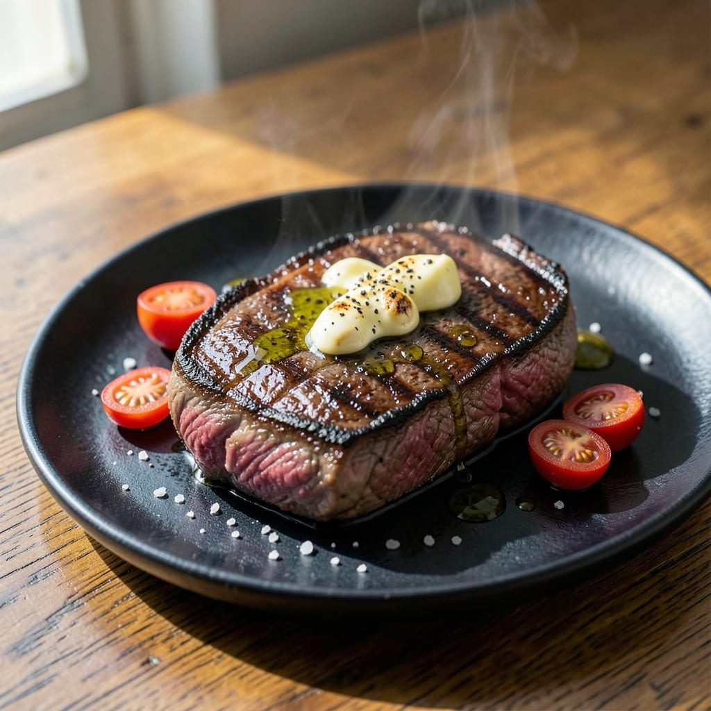 10 Oz Ribeye Steak Recipe: Reverse-Seared Crust With Juicy Core