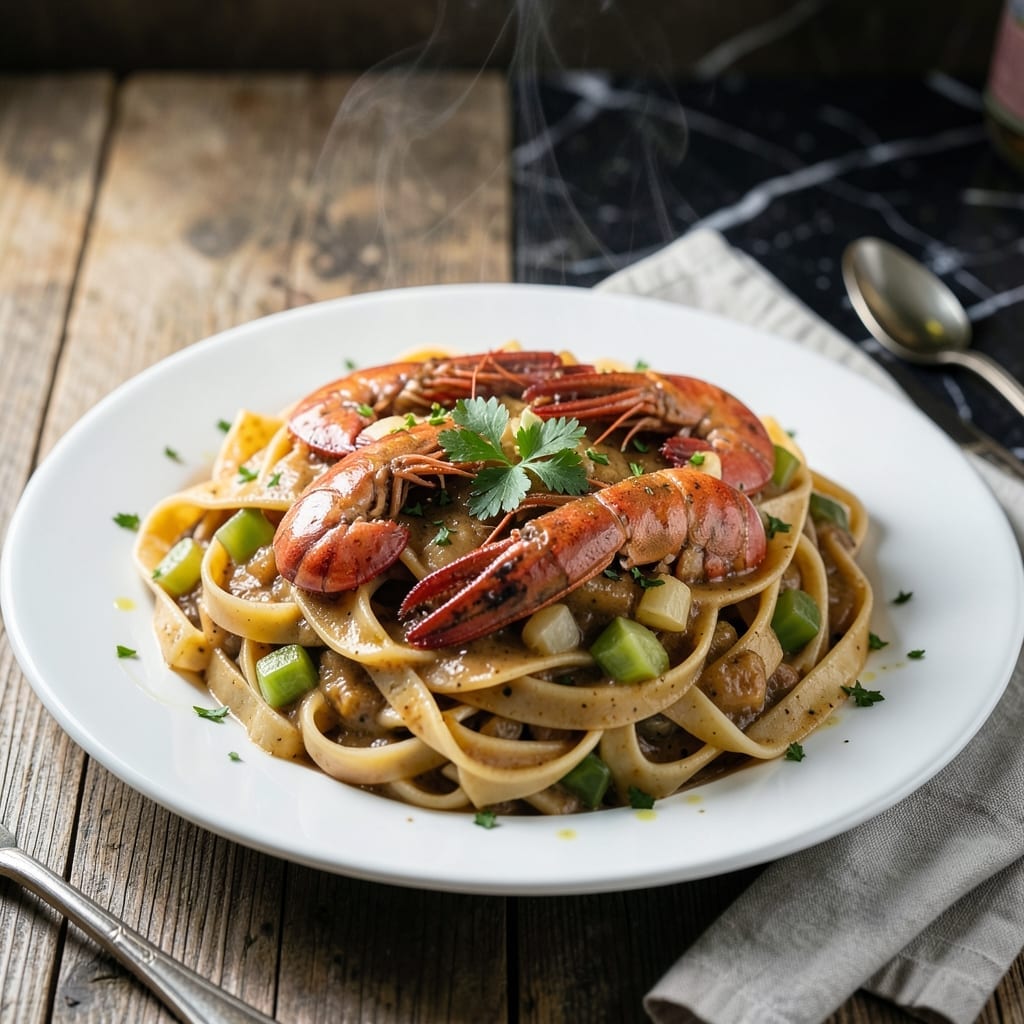 Cajun Ninja Crawfish Fettuccine Recipe: Spicy Creamy Louisiana Pasta
