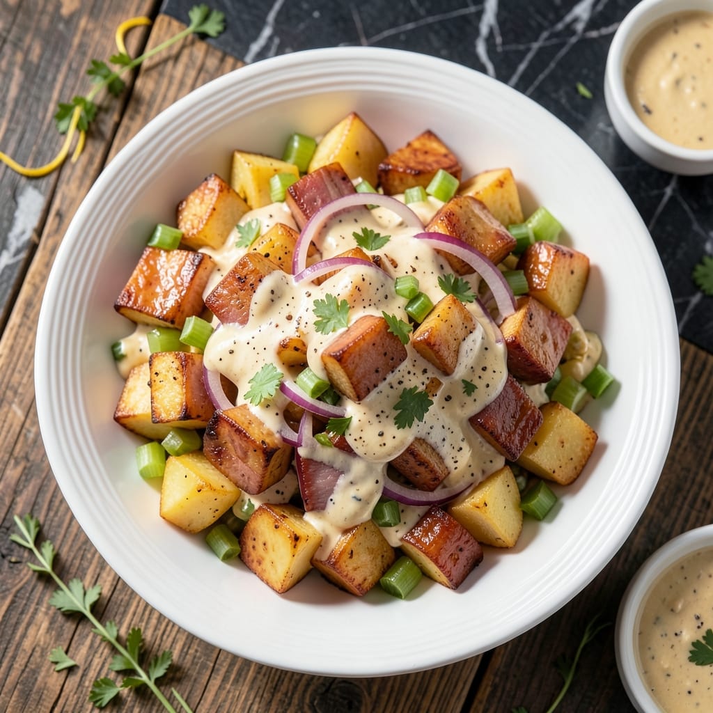 Honey Baked Ham Potato Salad Recipe: Sweet and Savory Picnic Favorite
