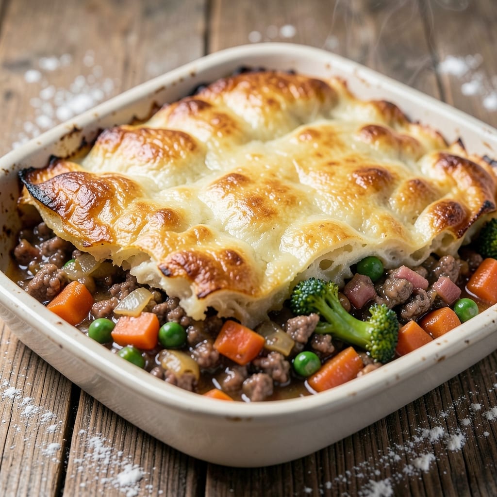 3-Ingredient Shepherd's Pie Recipe: Mashed Potato Topping That Never Gets Soggy