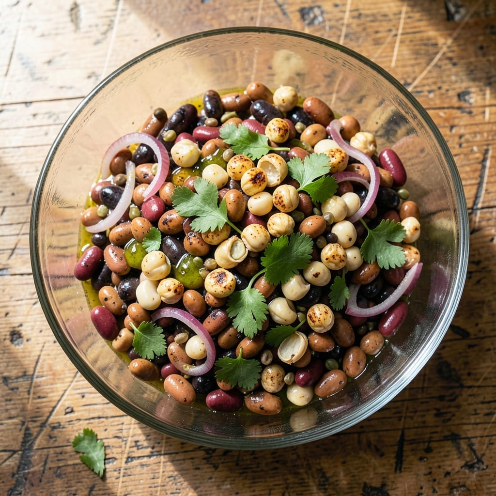 12 Bean Salad Recipe: Hearty Protein-Packed Lunch in a Jar 12 Bean Salad Recipe: Hearty Protein-Packed Lunch in a Jar