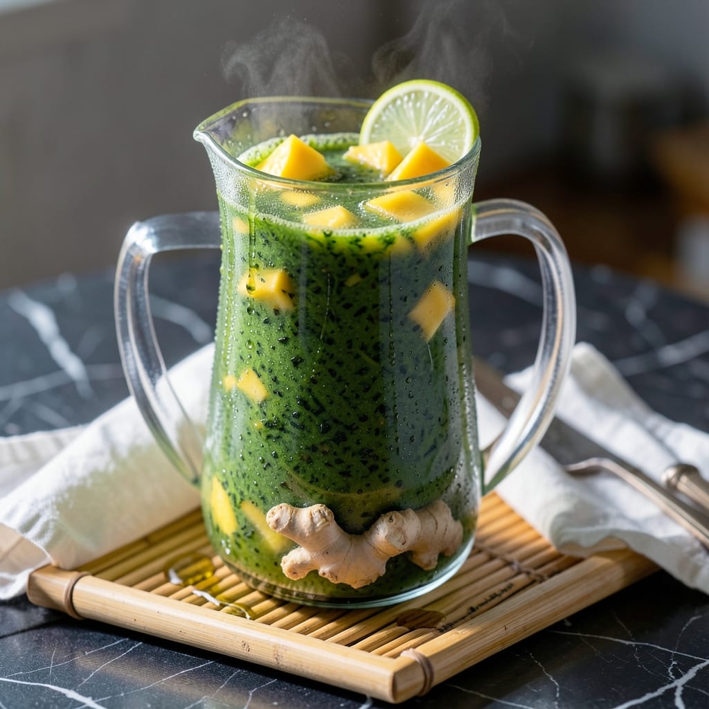 Green Jungle Juice Recipe: Tropical Superfood Boost