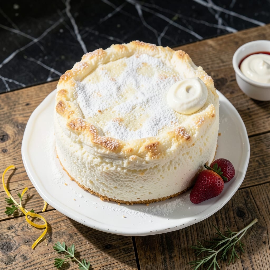 Sour Cream Angel Food Cake Recipe: Cloud-Like Texture With Vanilla Kiss