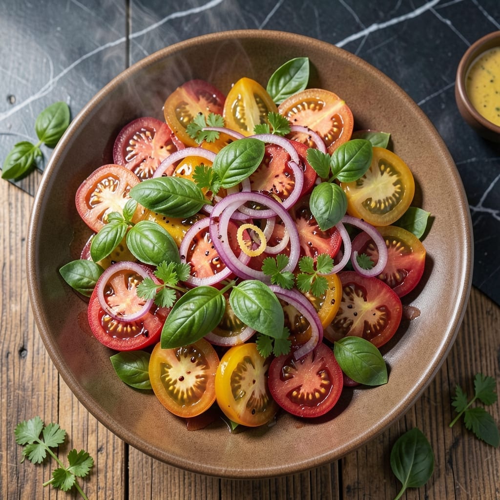 Best Tomato Salad Recipe With Fresh Tomatoes: Summer Garden Vibrancy in Every Bite