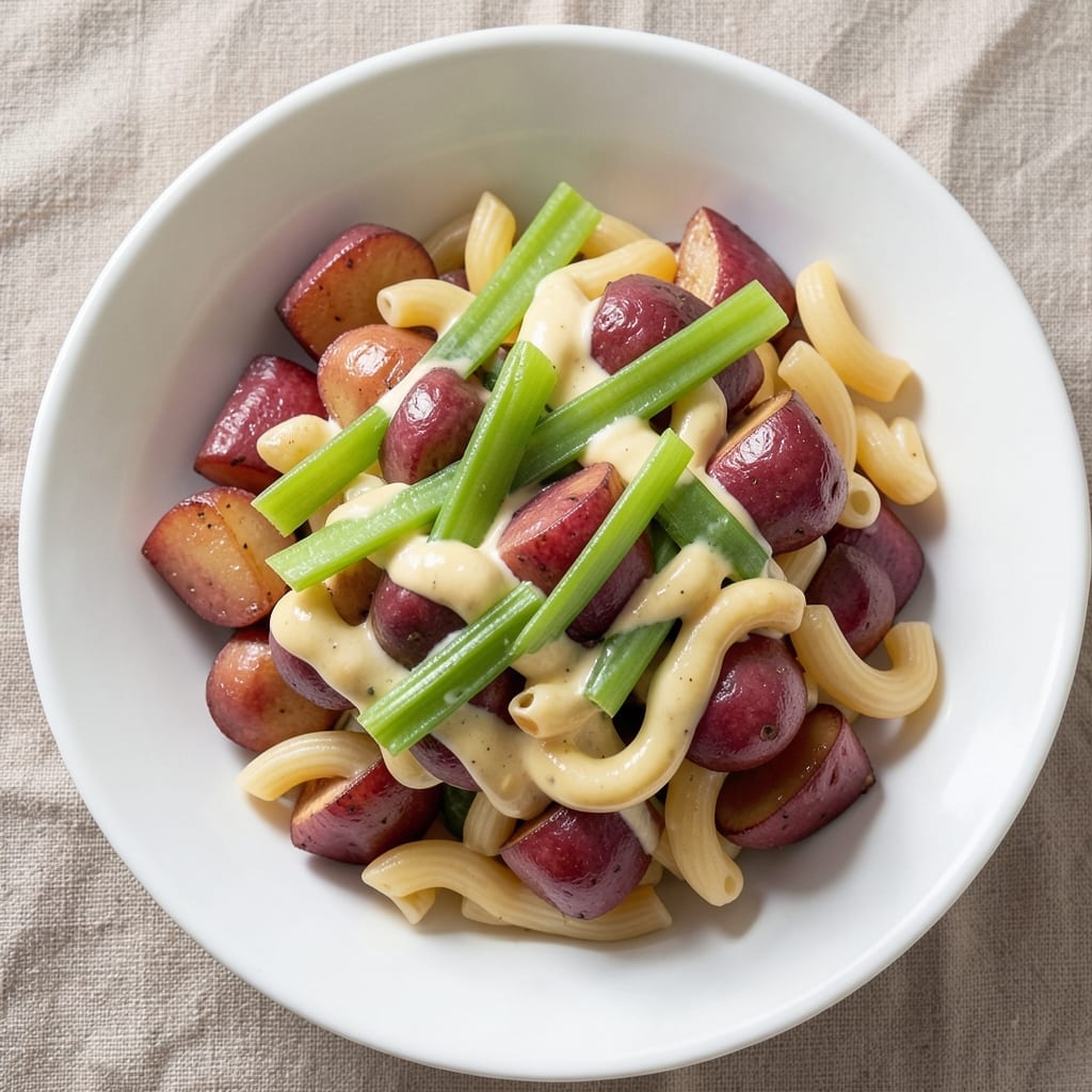 1 Pound Macaroni Salad Recipe: Creamy Potato and Celery Classic